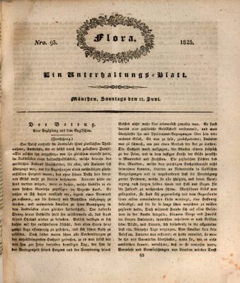 Flora (Baierische National-Zeitung) Sonntag 12. Juni 1825