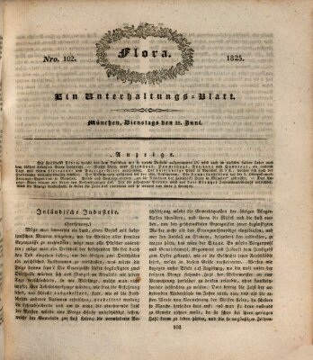 Flora (Baierische National-Zeitung) Dienstag 28. Juni 1825