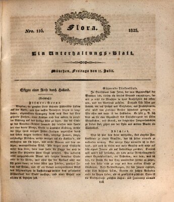 Flora (Baierische National-Zeitung) Freitag 22. Juli 1825