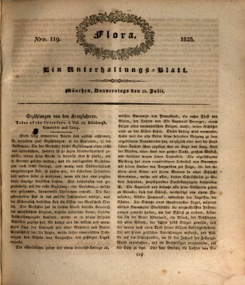 Flora (Baierische National-Zeitung) Donnerstag 28. Juli 1825