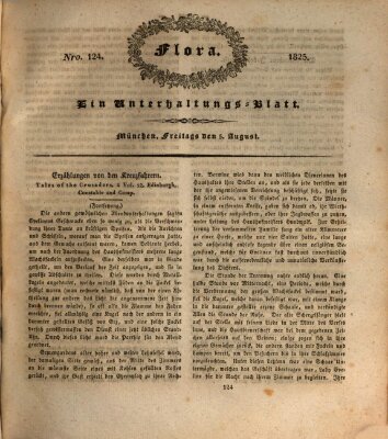 Flora (Baierische National-Zeitung) Freitag 5. August 1825