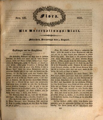 Flora (Baierische National-Zeitung) Dienstag 9. August 1825