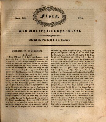 Flora (Baierische National-Zeitung) Freitag 12. August 1825