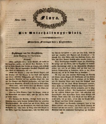 Flora (Baierische National-Zeitung) Freitag 2. September 1825