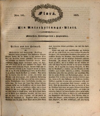 Flora (Baierische National-Zeitung) Sonntag 4. September 1825