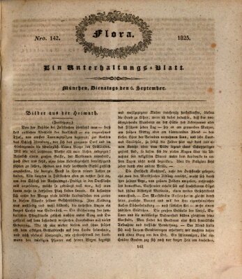 Flora (Baierische National-Zeitung) Dienstag 6. September 1825