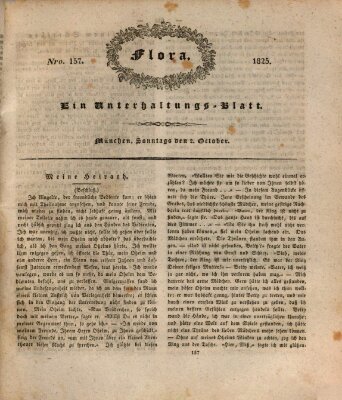 Flora (Baierische National-Zeitung) Sonntag 2. Oktober 1825