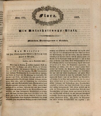 Flora (Baierische National-Zeitung) Dienstag 25. Oktober 1825