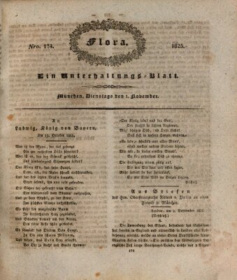 Flora (Baierische National-Zeitung) Dienstag 1. November 1825