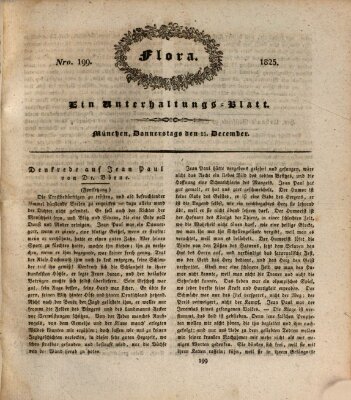 Flora (Baierische National-Zeitung) Donnerstag 15. Dezember 1825