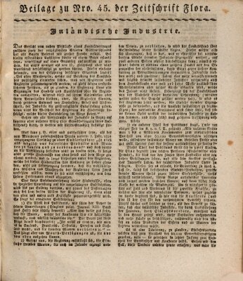 Flora (Baierische National-Zeitung) Freitag 25. März 1825