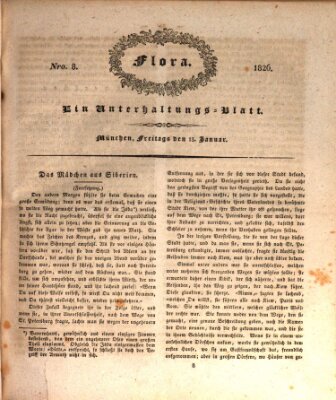 Flora (Baierische National-Zeitung) Freitag 13. Januar 1826