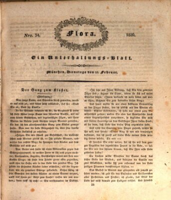 Flora (Baierische National-Zeitung) Dienstag 28. Februar 1826