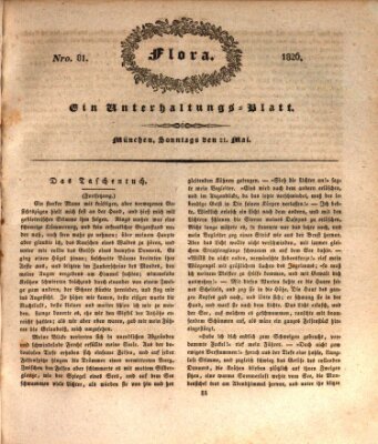 Flora (Baierische National-Zeitung) Sonntag 21. Mai 1826