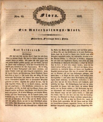 Flora (Baierische National-Zeitung) Freitag 2. Juni 1826