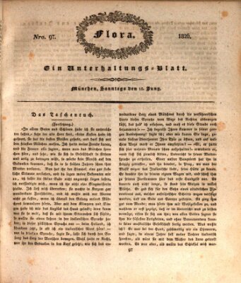 Flora (Baierische National-Zeitung) Sonntag 18. Juni 1826