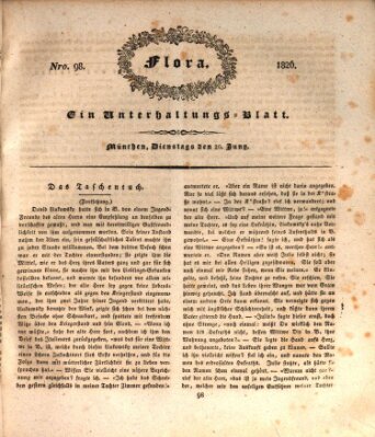 Flora (Baierische National-Zeitung) Dienstag 20. Juni 1826