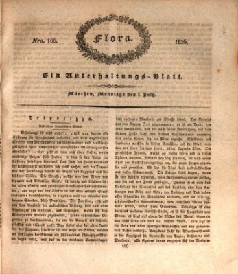 Flora (Baierische National-Zeitung) Montag 3. Juli 1826