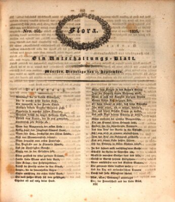 Flora (Baierische National-Zeitung) Dienstag 19. September 1826