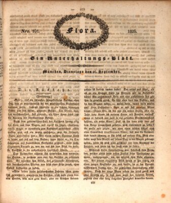 Flora (Baierische National-Zeitung) Dienstag 26. September 1826