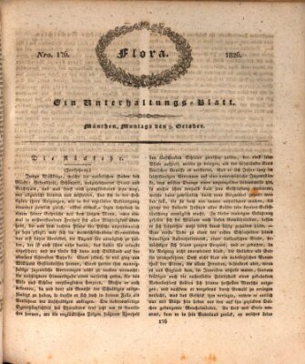 Flora (Baierische National-Zeitung) Montag 9. Oktober 1826