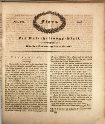 Flora (Baierische National-Zeitung) Donnerstag 12. Oktober 1826