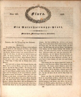 Flora (Baierische National-Zeitung) Montag 23. Oktober 1826