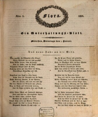 Flora (Baierische National-Zeitung) Dienstag 1. Januar 1828