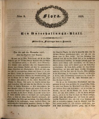 Flora (Baierische National-Zeitung) Freitag 4. Januar 1828