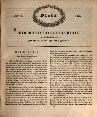 Flora (Baierische National-Zeitung) Dienstag 8. Januar 1828