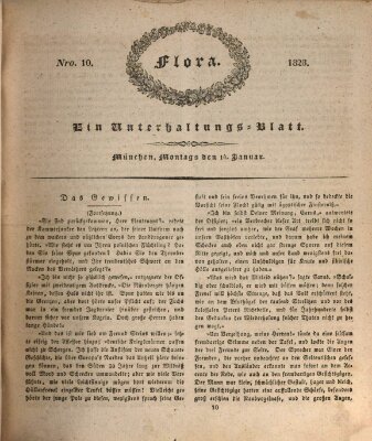 Flora (Baierische National-Zeitung) Montag 14. Januar 1828