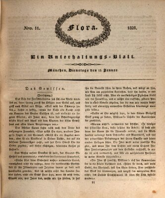 Flora (Baierische National-Zeitung) Dienstag 15. Januar 1828