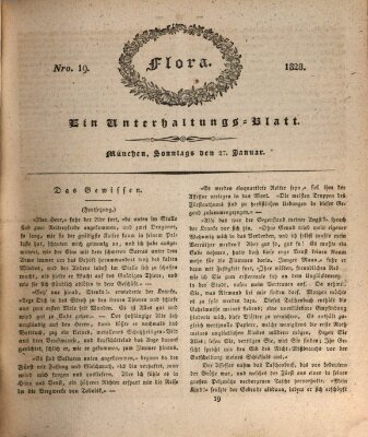 Flora (Baierische National-Zeitung) Sonntag 27. Januar 1828