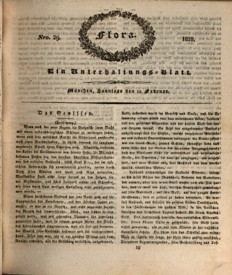 Flora (Baierische National-Zeitung) Sonntag 10. Februar 1828