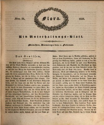 Flora (Baierische National-Zeitung) Dienstag 12. Februar 1828