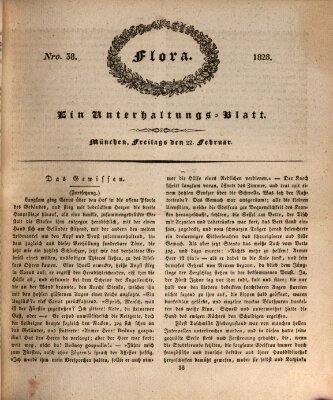 Flora (Baierische National-Zeitung) Freitag 22. Februar 1828