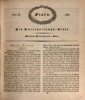 Flora (Baierische National-Zeitung) Dienstag 4. März 1828