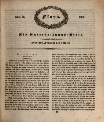 Flora (Baierische National-Zeitung) Freitag 4. April 1828