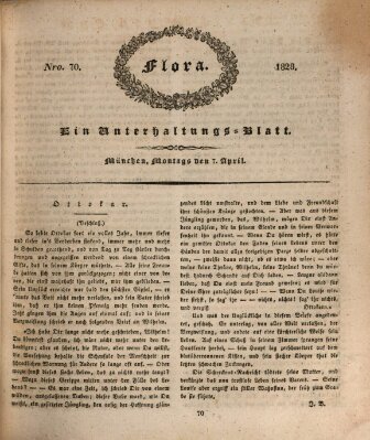 Flora (Baierische National-Zeitung) Montag 7. April 1828