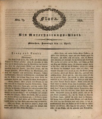 Flora (Baierische National-Zeitung) Sonntag 20. April 1828