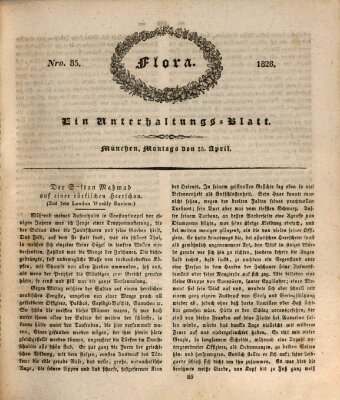 Flora (Baierische National-Zeitung) Montag 28. April 1828