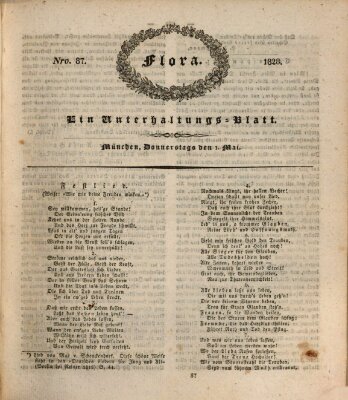 Flora (Baierische National-Zeitung) Donnerstag 1. Mai 1828