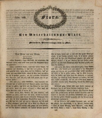 Flora (Baierische National-Zeitung) Donnerstag 29. Mai 1828