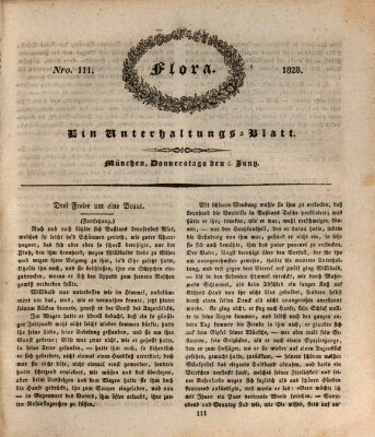 Flora (Baierische National-Zeitung) Donnerstag 5. Juni 1828