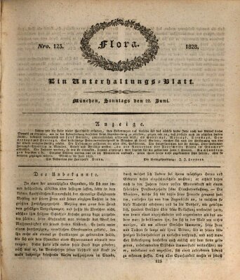 Flora (Baierische National-Zeitung) Sonntag 22. Juni 1828