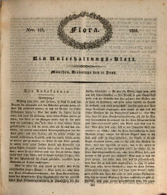 Flora (Baierische National-Zeitung) Dienstag 24. Juni 1828