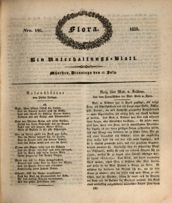 Flora (Baierische National-Zeitung) Dienstag 15. Juli 1828