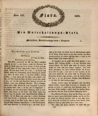 Flora (Baierische National-Zeitung) Donnerstag 7. August 1828