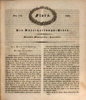 Flora (Baierische National-Zeitung) Montag 1. September 1828