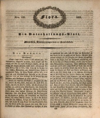 Flora (Baierische National-Zeitung) Donnerstag 18. September 1828